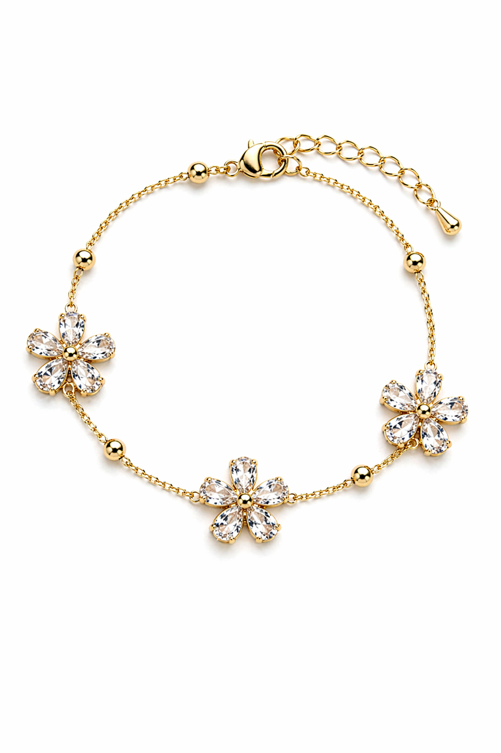 MONÉA Crystal Bloom Armband