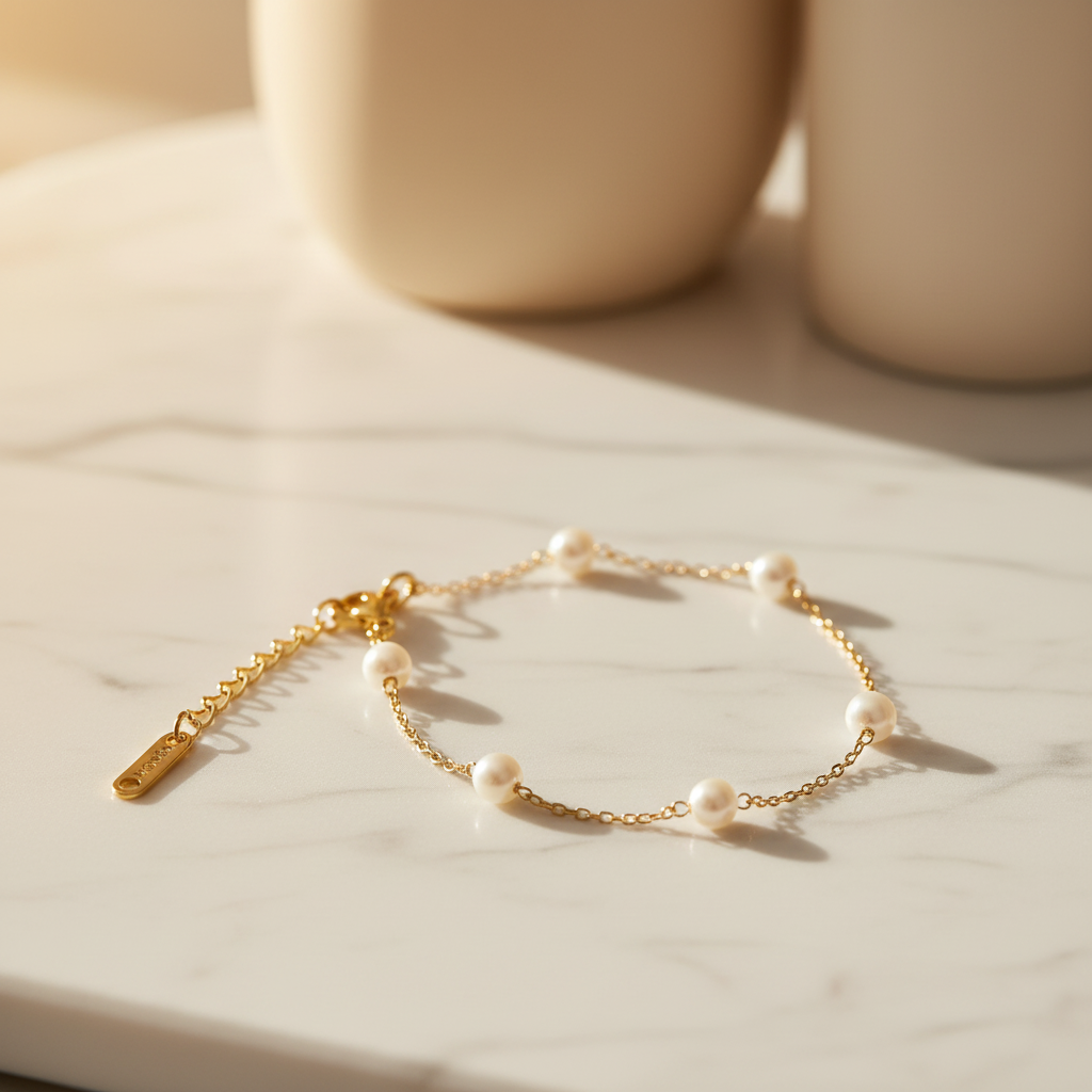 MONÉA Perlenkettenarmband