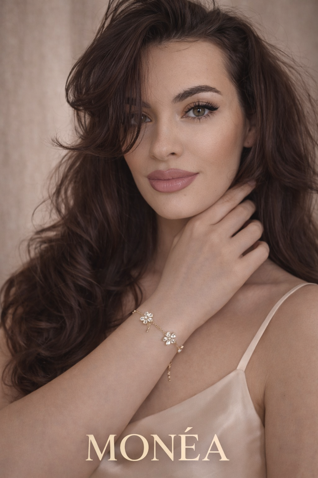 MONÉA Crystal Bloom Armband