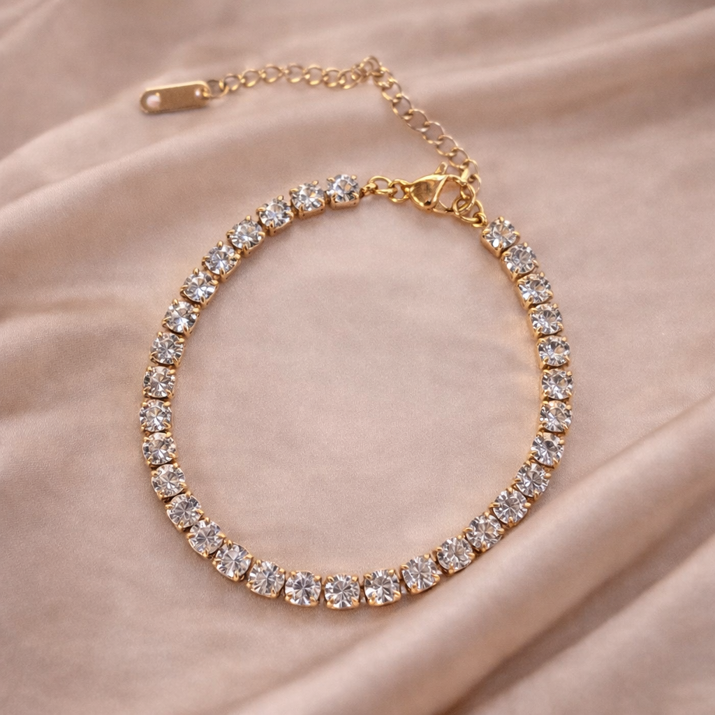 MONÉA Kristall Tennisarmband