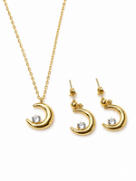 MONÉA Mondglanz Set-18K vergoldet