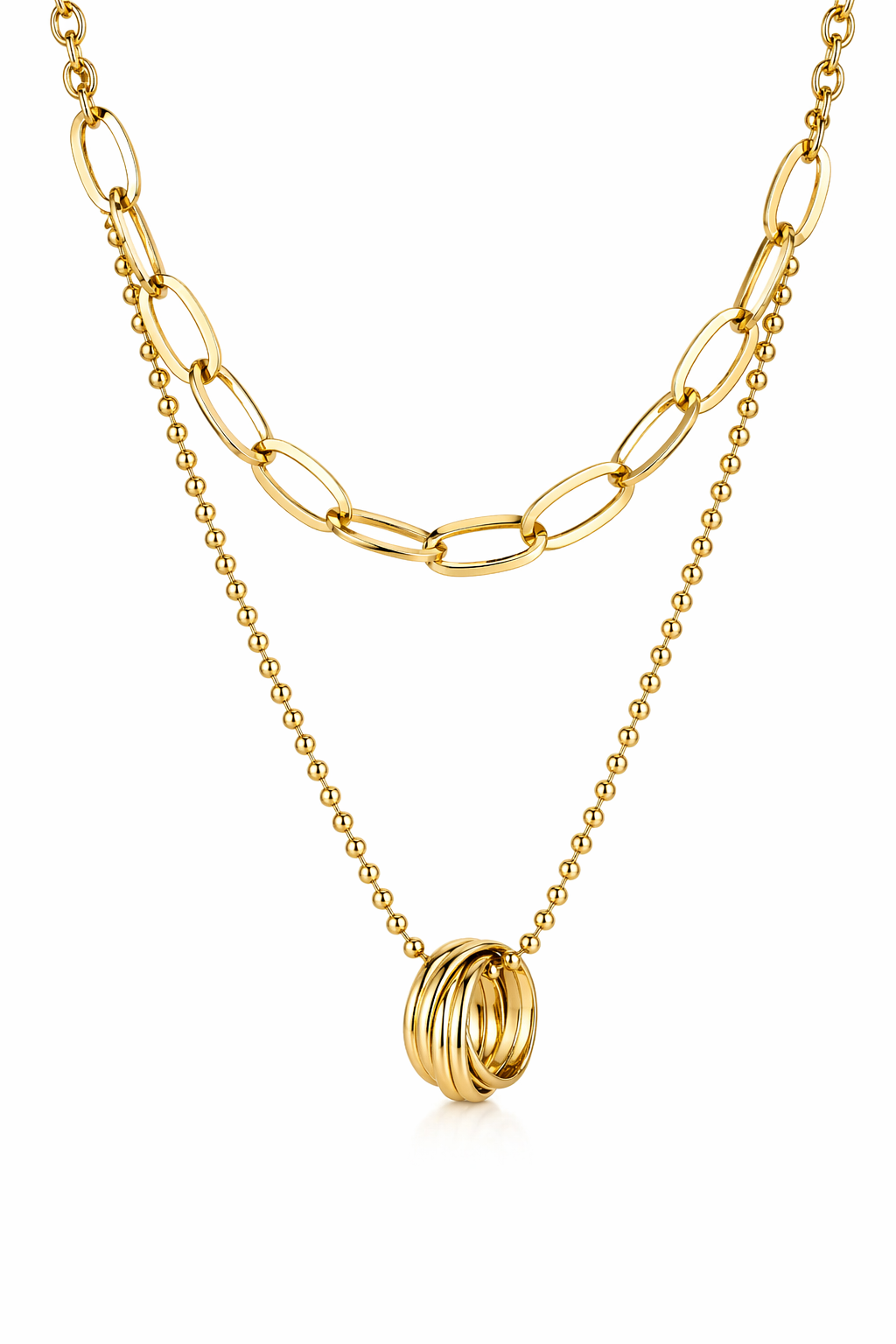 MONÉA Doppelkette Gold