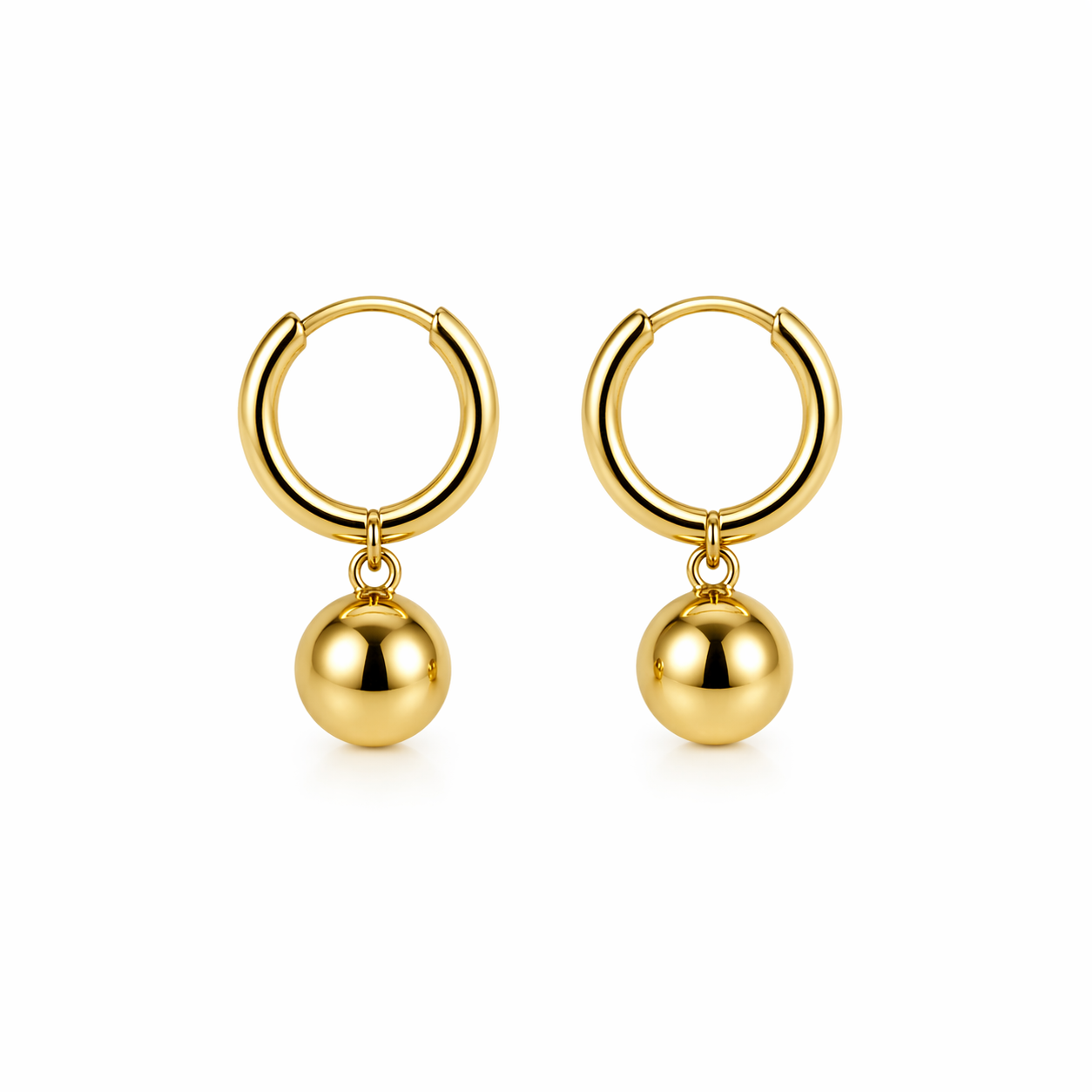 MONÉA Gold Drop Ball Creolen